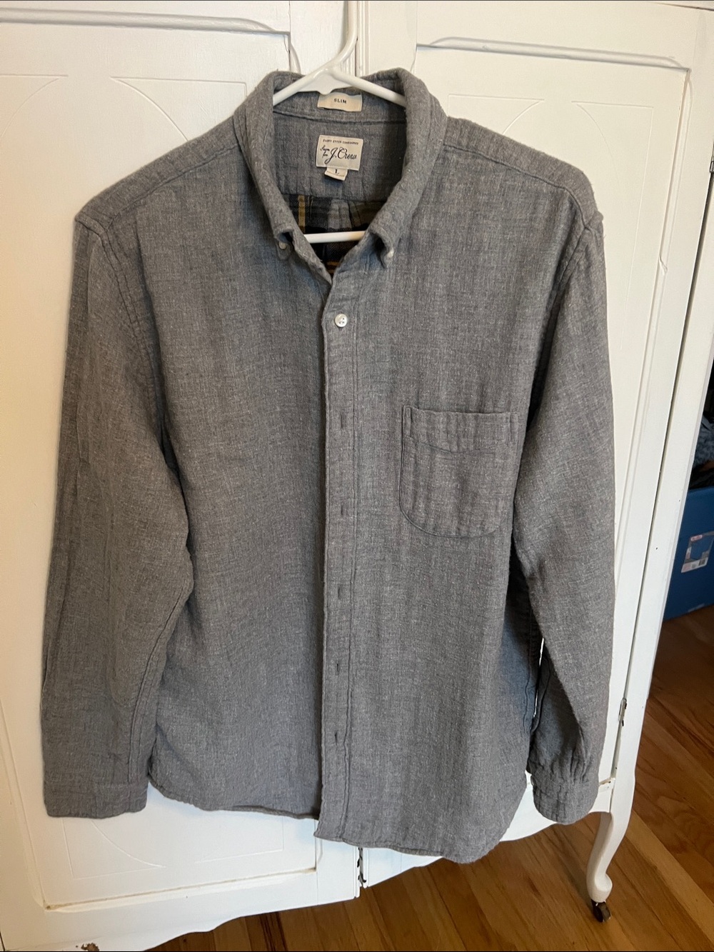 Men’s J Crew lined button down shirt